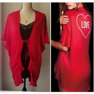 🧡2/$20 Victoria's Secret kimono, OS